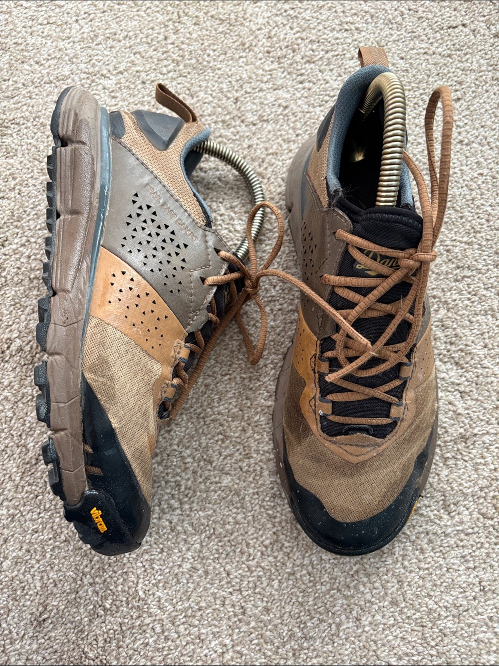 Danner Trail 2650 Campo 3" Brown Orion Blue Trail‎ Shoes US Size 8.5 Men's D